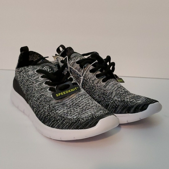 champion black and white sneakers